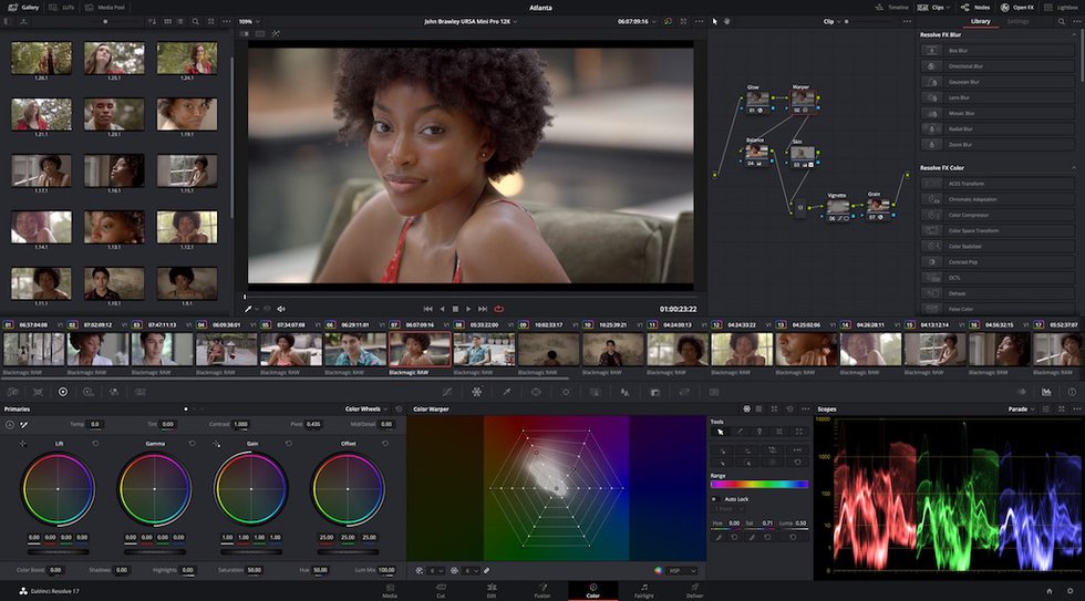 Blackmagic Design Announces DaVinci Resolve 17 - Church 